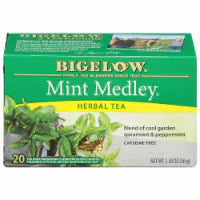 Bigelow® Mint Medley® Caffeine Free Herbal Tea Bags 20 ct