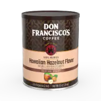 Don Francisco's® Hawaiian Hazelnut Flavor Medium Roast Ground Coffee 10 oz