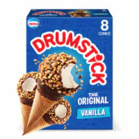 Drumstick The Original Vanilla Frozen Dairy Dessert Cones 8ct