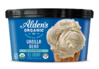 Alden's Organic® Vanilla Bean Ice Cream 1.5 qt