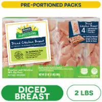 Perdue® Harvestland® Diced Individually Wrapped Chicken Breasts 2 lbs