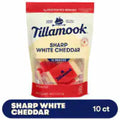 Tillamook® Sharp White Cheddar Snack Cheese 10 ct / 0.75 oz