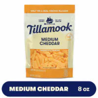 Tillamook® Medium Cheddar Shredded Cheese Farmstyle 8 oz