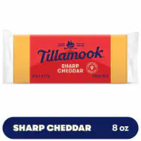 Tillamook® Aged Sharp Cheddar Block Cheese 8 oz