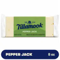 Tillamook® Pepper Jack Block Cheese 8 oz
