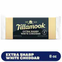 Tillamook® Extra Sharp White Cheddar Block Cheese 8 oz