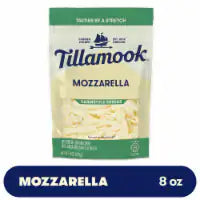Tillamook Farmstyle Thick Cut Mozzarella Shredded Cheese 8 oz (227 g)