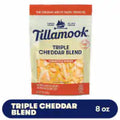 Tillamook Cut Triple Cheddar Cheese Blend Farmstyle Shreds Cheese 8 oz (227 g)