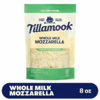 Tillamook® Farmstyle Whole Milk Mozzarella Shredded Cheese 8 oz