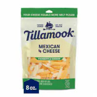 Tillamook® Mexican 4 Cheese Shredded Cheese Farmstyle