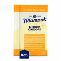 Tillamook® Medium Cheddar Sliced Cheese Farmstyle