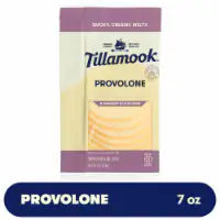 Tillamook® Provolone Sliced Cheese Farmstyle 8 Slices / 7 oz