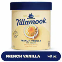 Tillamook® French Vanilla Ice Cream Tub 48 oz