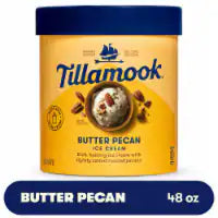 Tillamook® Butter Pecan Ice Cream Tub 48 oz