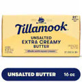 Tillamook Extra Creamy Unsalted Butter Sticks 4 sticks / 16 oz