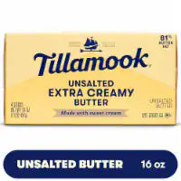Tillamook Extra Creamy Unsalted Butter Sticks 4 sticks / 16 oz