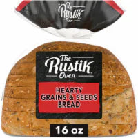 The Rustik Oven Hearty Grains & Seeds Bread 16 oz