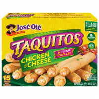 Jose Ole® Flour Tortilla Chicken & Cheese Tacquitos 15 ct / 22.5 oz