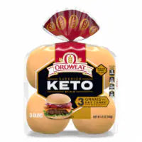 Oroweat Superior Keto Plain Hamburger Buns 8 pc / 12 oz