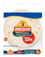 Mission® Burrito Super Soft Flour Tortillas 8 ct / 20 oz