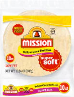 Mission Super Size Yellow Corn Tortillas 10 ct / 10.84 oz
