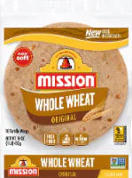 Mission® 100% Whole Wheat Soft Taco Flour Tortillas 10 ct / 16 oz