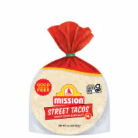 Mission Street Taco Size White Corn Tortillas 24 ct / 12.6 oz