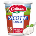 GALBANI WHOLE MILK RICOTTA CHEESE 15 oz