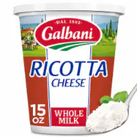 GALBANI WHOLE MILK RICOTTA CHEESE 15 oz
