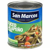 San Marcos Sliced Jalapeno Peppers 26 oz