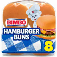 Bimbo Bimbollos Hamburger Buns 8 pc / 15 oz