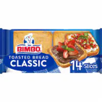 Bimbo Pan Tostado Classic Toasted Bread 14 ct / 7.41 oz