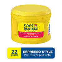 Café Bustelo Espresso Ground Coffee, Dark Roast 22 ounces