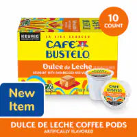 Café Bustelo Dulce de Leche Artificially Flavored Coffee 10 count