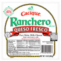 Cacique® Ranchero® Part Skim Milk Queso Fresco Cheese 10 oz