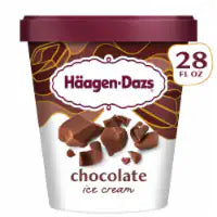 Haagen-Dazs Chocolate Ice Cream, 28 Oz.