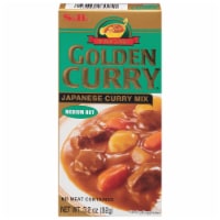 S&B® Golden Curry® Medium Hot Sauce Mix 3.2 oz