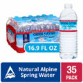 Crystal Geyser® Natural Alpine Spring Bottled Water 35 bottles / 16.9 fl oz