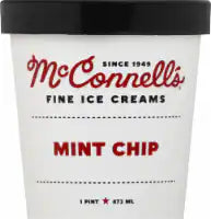 McConnell's Mint Chocolate Chip Ice Cream Pint