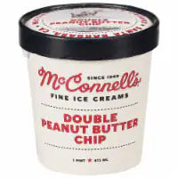 McConnell's Double Peanut Butter Chip Ice Cream Pint