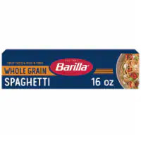 Barilla Whole Grain Spaghetti Non-GMO and Kosher Pasta Made With Whole Wheat 16 oz