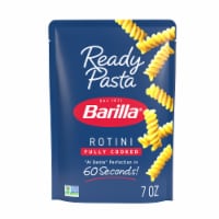 Barilla Ready Pasta Rotini Fully Cooked Non-GMO Microwave Pasta 7 oz