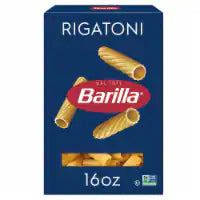 Barilla Rigatoni Pasta, Quality Non-GMO and Kosher Certified Pasta