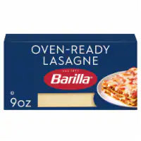 Barilla Oven-Ready Lasagne Kosher Certified Pasta Made with Durum Wheat Semolina 9 oz