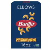 Barilla Elbow Pasta Quality Non-GMO and Kosher Certified Pasta 16 oz