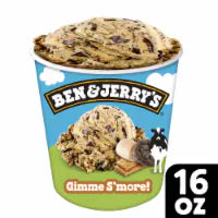 Ben & Jerry's Gimme S'more™ Toasted Marshmallow Ice Cream Pint