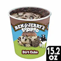 Ben & Jerry's Topped Dirt Cake Ice Cream Pint