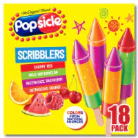 Popsicle Ice Pops Scribblers 18 Pack