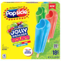 Popsicle Ice Pops Jolly Rancher Sours 18 pack