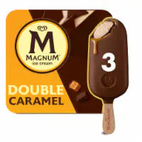 Magnum Ice Cream Bars Double Caramel 3 Bars
